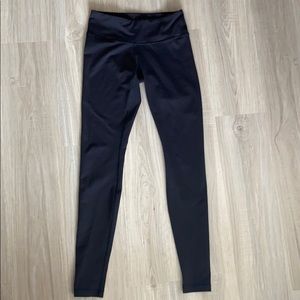 LuluLemo WunderUnder Black Leggings